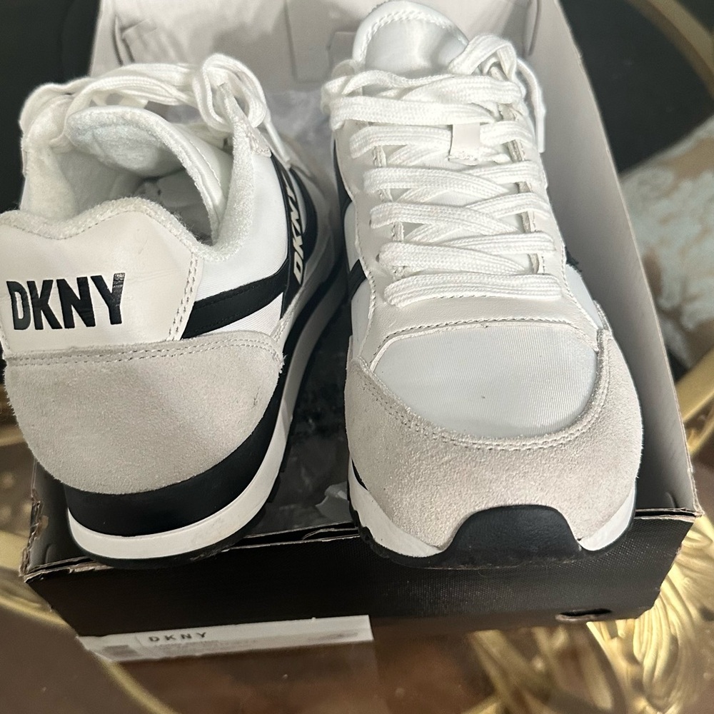 DKNY Monochrome Athletic Shoes